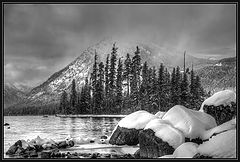 photo "Mountain snowstorm"