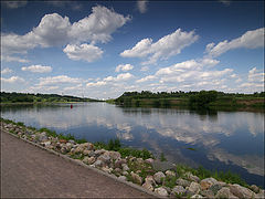 photo "Moscow-river at Kolomenskoye"