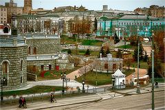 фото "Парк у Храма Христа Спасителя"