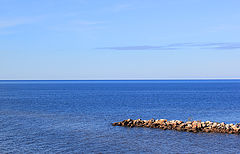 photo "At the outlet of the Volga-Baltic Canal into Lake Onega."