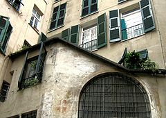 фото "old Genoa, Italy. Historical center"