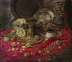 photo "Still life with dried fruit and nuts"