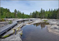 photo "Landscape with walkways"