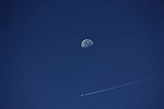 фото "Between the earth and the moon"
