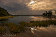 photo "Sunset on cloudy day"