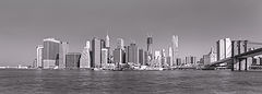 фото "View on lower Manhattan from Brooklyn"