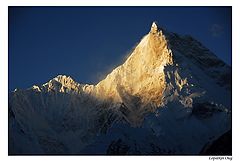 фото "Musharbrum peak на закате дня"