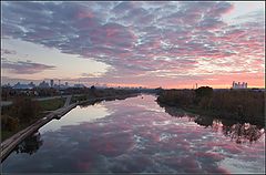 photo "Dawn over the Moscow River 2"
