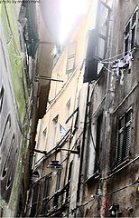 фото "Genoa, ancient lanes named "caruggi""