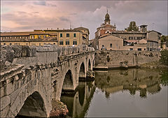 фото "Мост Тиберия.Римини"
