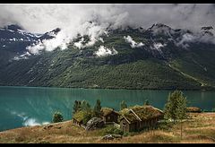 photo "Lovatnet lake"