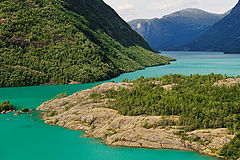 фото "Изумрудные озёра Норвегии"