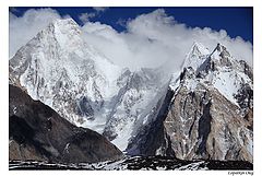 фото "Вершина Gasherbrum 4 и группа Gasherbrum"