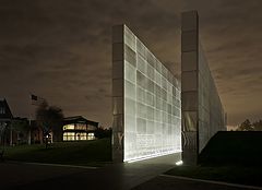 фото "9/11 memorial at night"