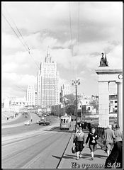 photo "View of the Foreign Ministry of Borodino bridge"