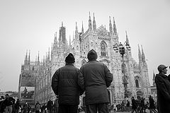 фото "Мужики и Duomo"