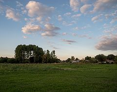 фото "вечер в деревне"