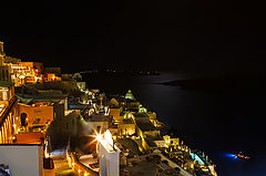 фото "Ночь на Санторини"