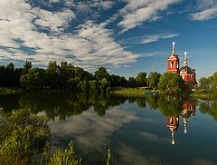 фото "Золото на голубом"