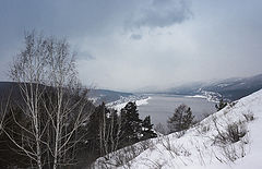 фото "р. Енисей в феврале"