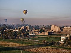 photo "Balloons over Luxor"