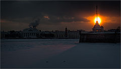 фото "Стрелка в вечер"