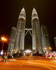 photo "Petronas Twin Towers in the light"