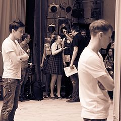 фото "Закулисные эмоции"
