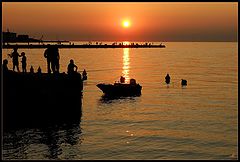 photo "Wave golden time"