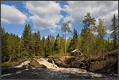 photo "The gatehouse at the rapids"