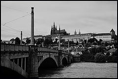 photo "Mост a Пражский Град"