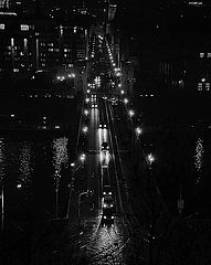 photo "Hочной улицa  a мост"