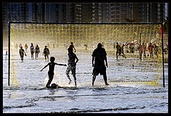 фото "Soccer the seashore..."