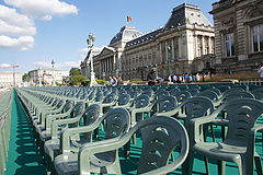 photo "Preparations for the Coronation of Prince Philippe ( Belgium)"