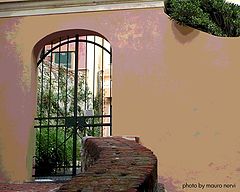 photo "a Genoa's corner, on the road"