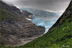 photo "Blue glacier"