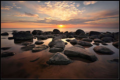 photo "Sunset in Tūja (Latvia)"