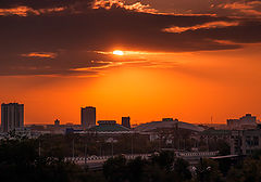 photo "City at a red light"