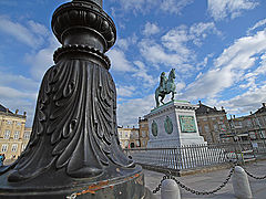 photo "Equestrian monument of King Frederik V"