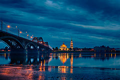 photo "Rybinsk at night"