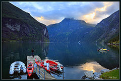 photo "Evening fishing"