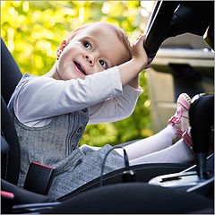 photo "Blondy drivin"