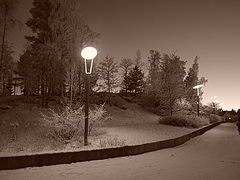 photo "Snow & light"