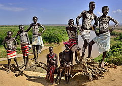 photo "Karo people tribe - Omo Valley"