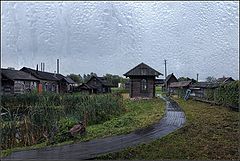 photo "Russia. city of Myshkin, rain"