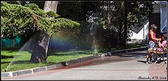 photo "Near iridescent fountain"