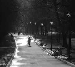 фото "В парке или последние дни зимы"