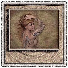 photo "pige med tatoo"