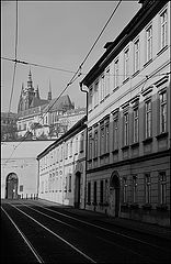 фото "Пражский Град и улица"