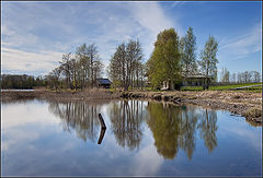 фото "весна у зеркала"